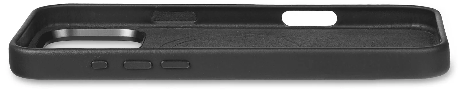 Decoded Leather Backcover iPhone 16 Pro Max Black, Ansicht 3