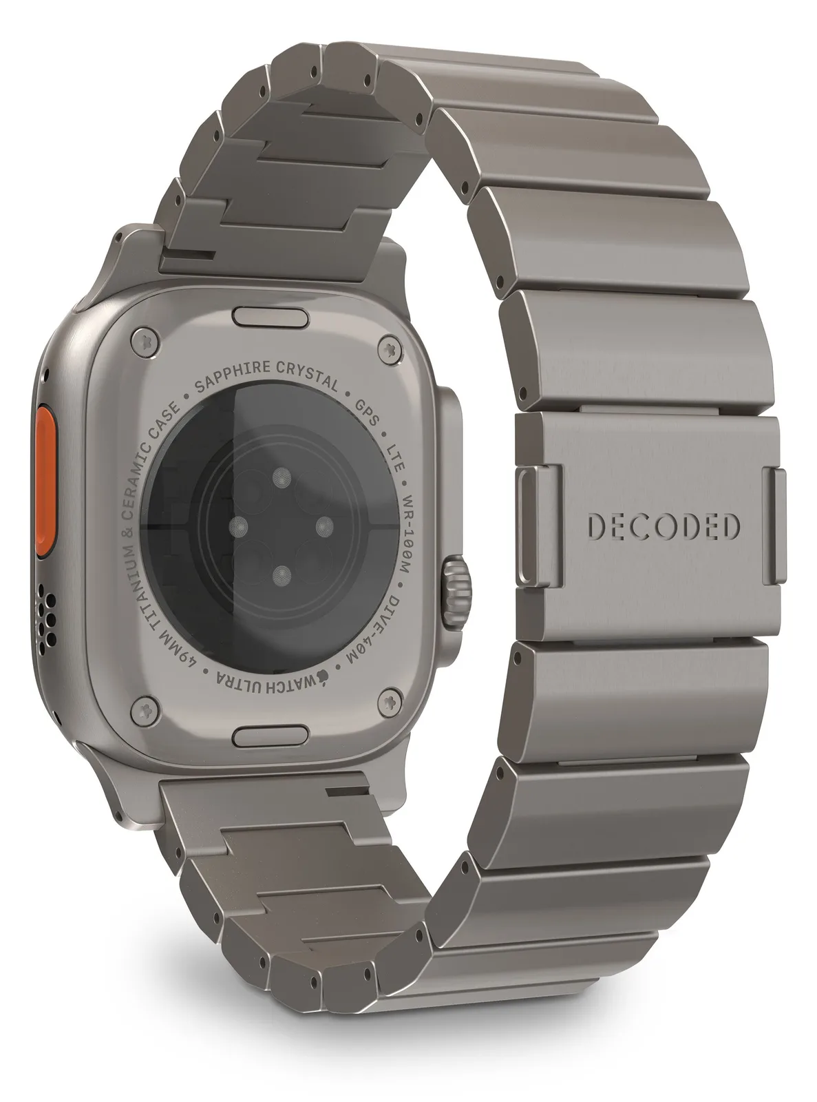 Decoded Titanium Strap for Apple Watch Ultra 1&2 Natural, Ansicht 2