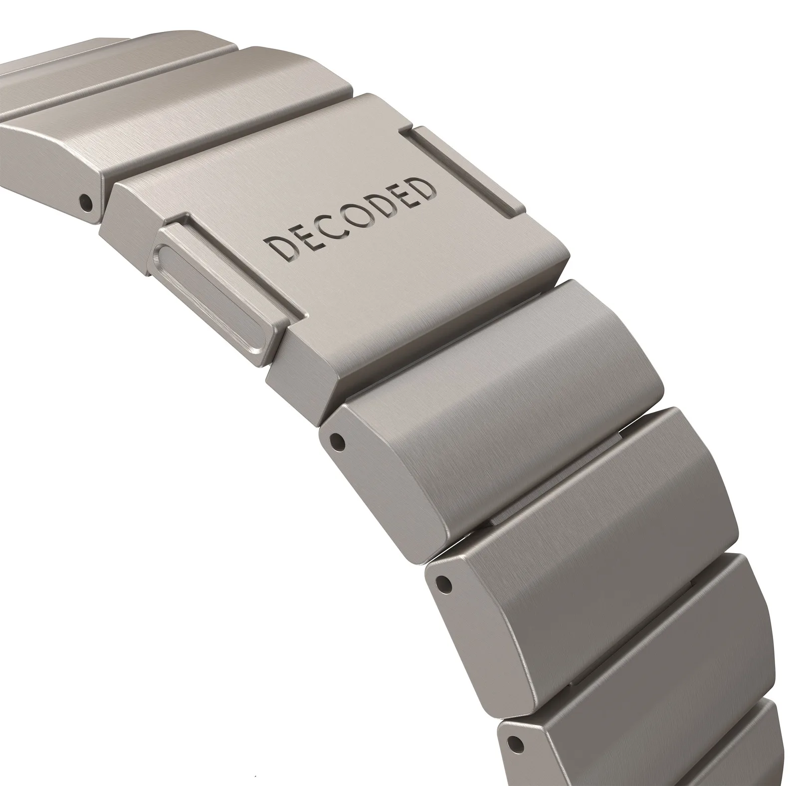 Decoded Titanium Strap for Apple Watch Ultra 1&2 Natural, Ansicht 4