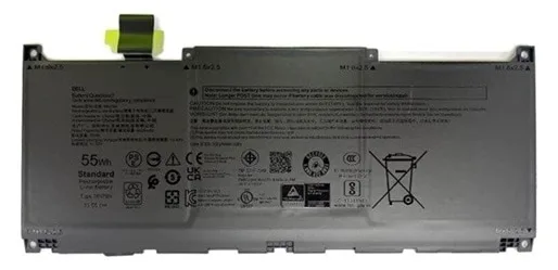 Dell 55Wh Lithium-ion battery for laptops - Batterie - 4.524 mAh, Ansicht 2
