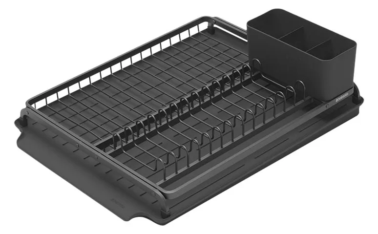 Brabantia 117404 - Abtropfer - Rack - Tisch - Geschirrspülmittel - Grau - Rechteck, Ansicht 3