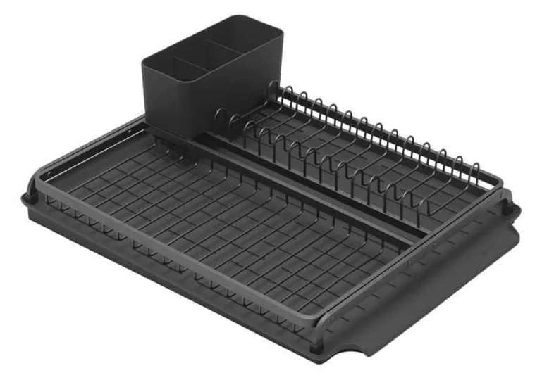 Brabantia 117404 - Abtropfer - Rack - Tisch - Geschirrspülmittel - Grau - Rechteck, Ansicht 4