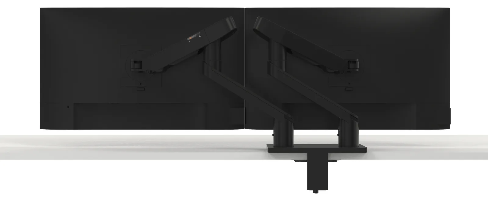 Dell Dual Monitor Arm - MDA20 - Befestigungskit - einstellbarer Arm - für 2 LCD-Displays - Schwarz, Ansicht 3