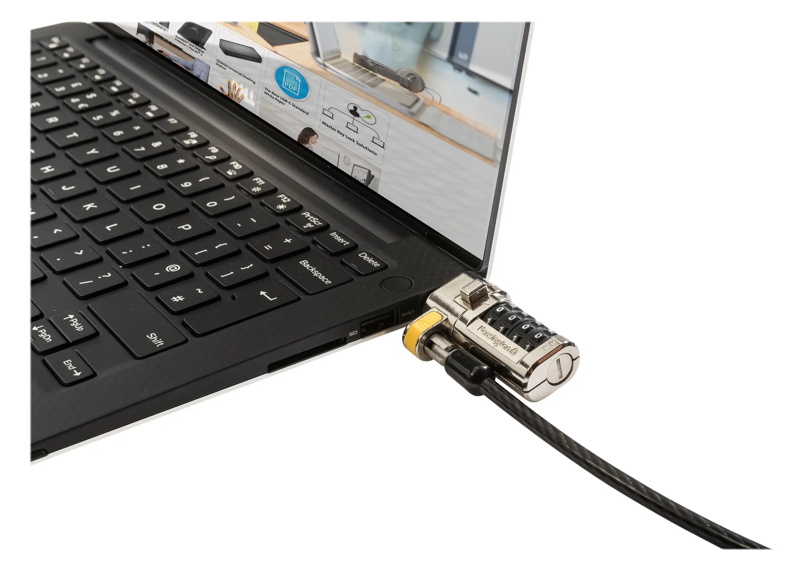Dell Kensington Clicksafe Combination Lock - Sicherheitskabelschloss, Ansicht 3
