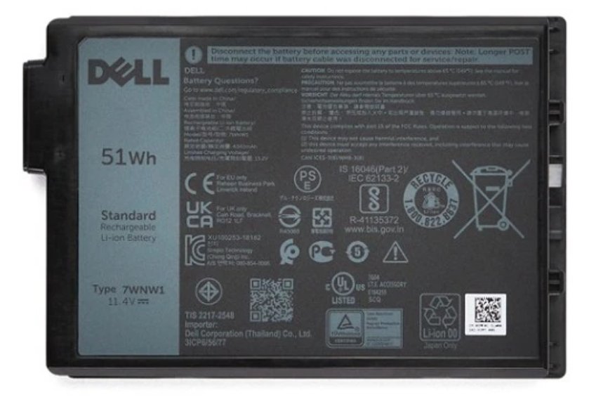 Dell Origin Storage GK3D3 - 4254 mAh - 51 Wh - Lithium-Ion (Li-Ion) - 11,4 V - Schwarz - 1 Stück(e) von LumaTech
