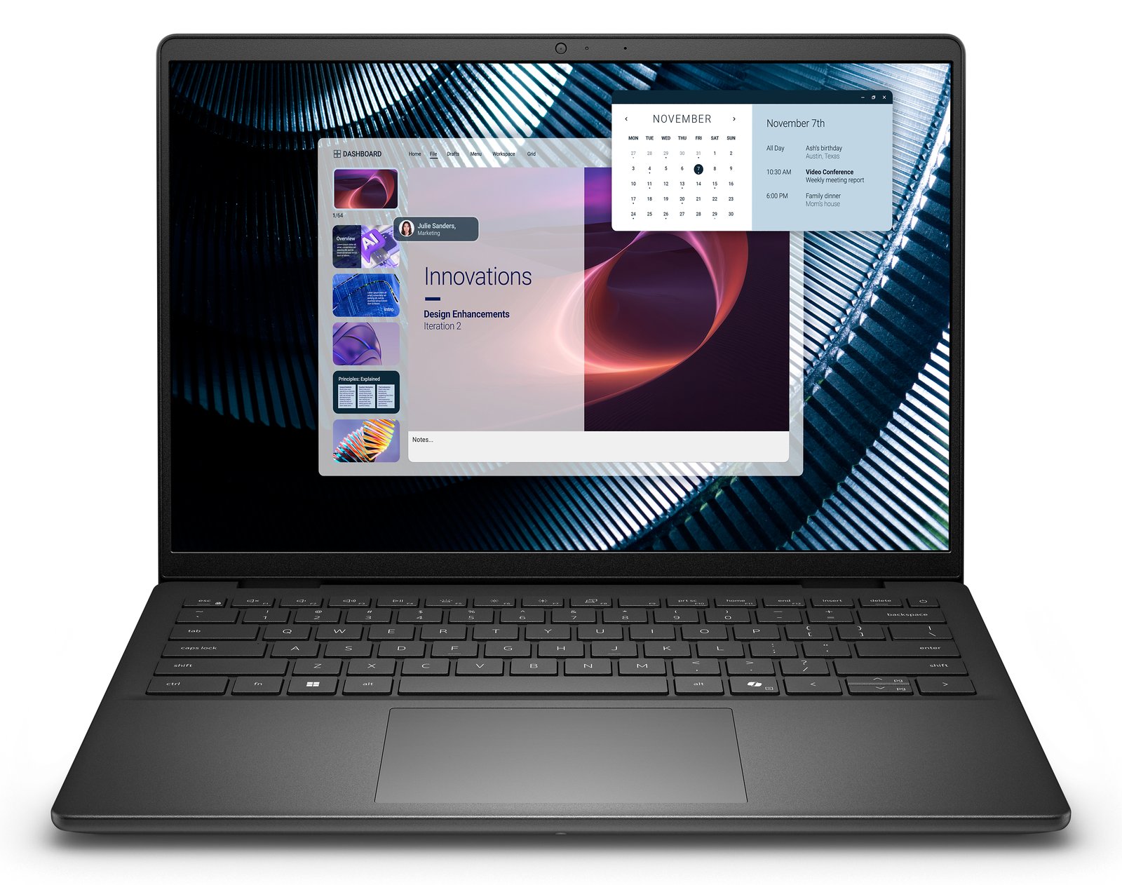 Dell Pro 14 Essential PV14250 - Intel Core 7 150U - Intel Graphics - 16 GB RAM - 1 TB NVMe - 14 - TL: Deutsch, QWERTZ