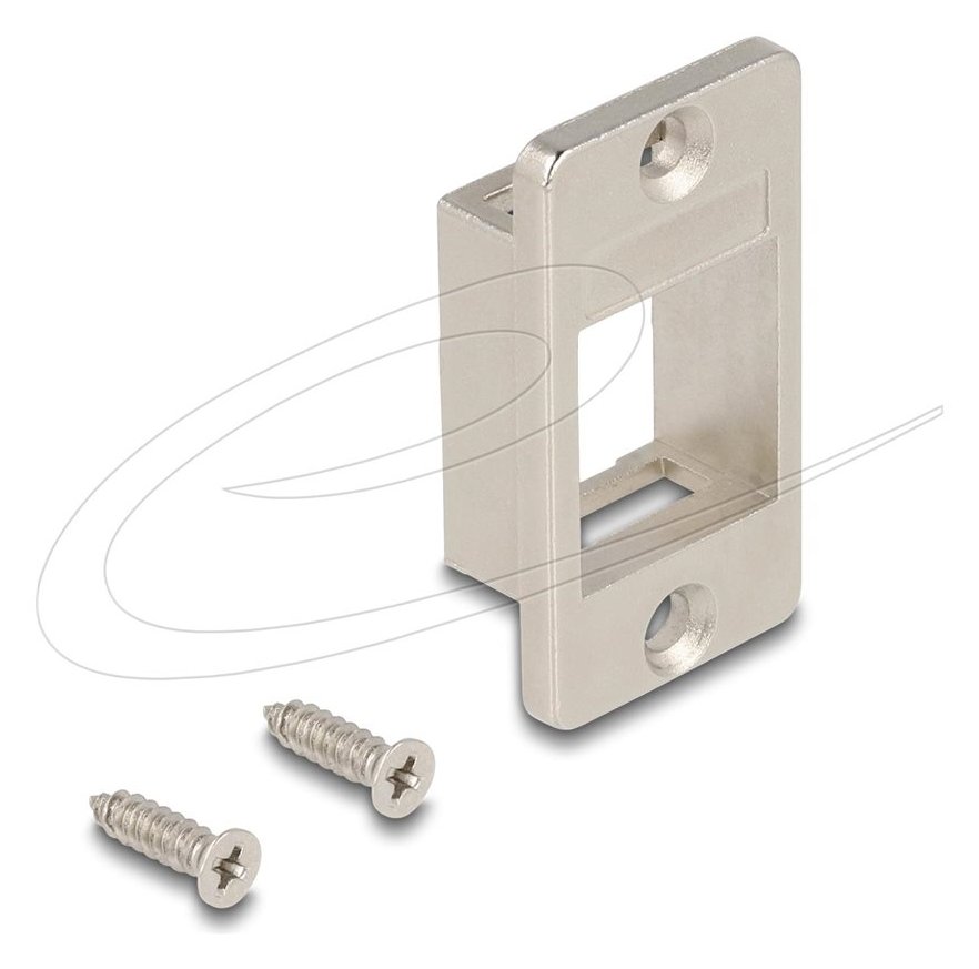 Delock Keystone Halterung für Gehäuse konisch