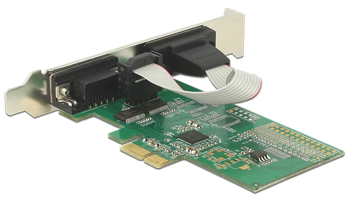 Delock PCI Express Card > 2 x Serial RS-232 - Serieller Adapter, Ansicht 3