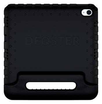 DEQSTER Kids Case with tempered glass screen protector black von LumaTech