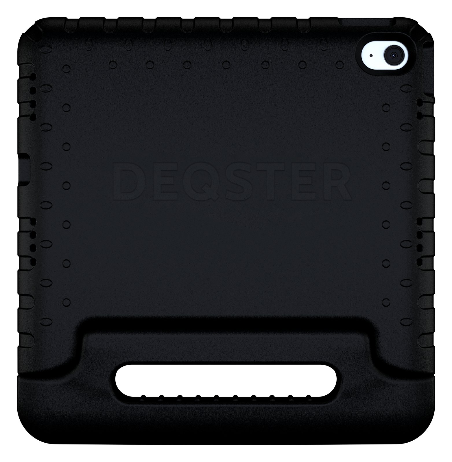 DEQSTER Kids Case with tempered glass screen protector black