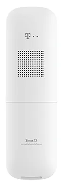 Deutsche Telekom Telekom Sinus A12 - Analoges/DECT-Telefon - Kabelloses Mobilteil - Freisprecheinrichtung - Weiß, Ansicht 3