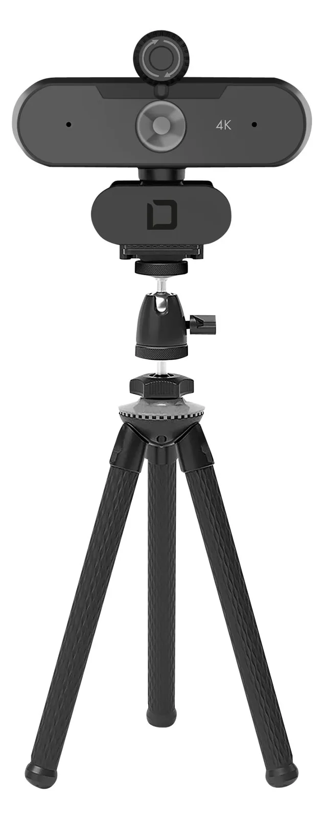 Dicota Webcam PRO Plus 4K - Webcam - Farbe - 3840 x 2160, Ansicht 2