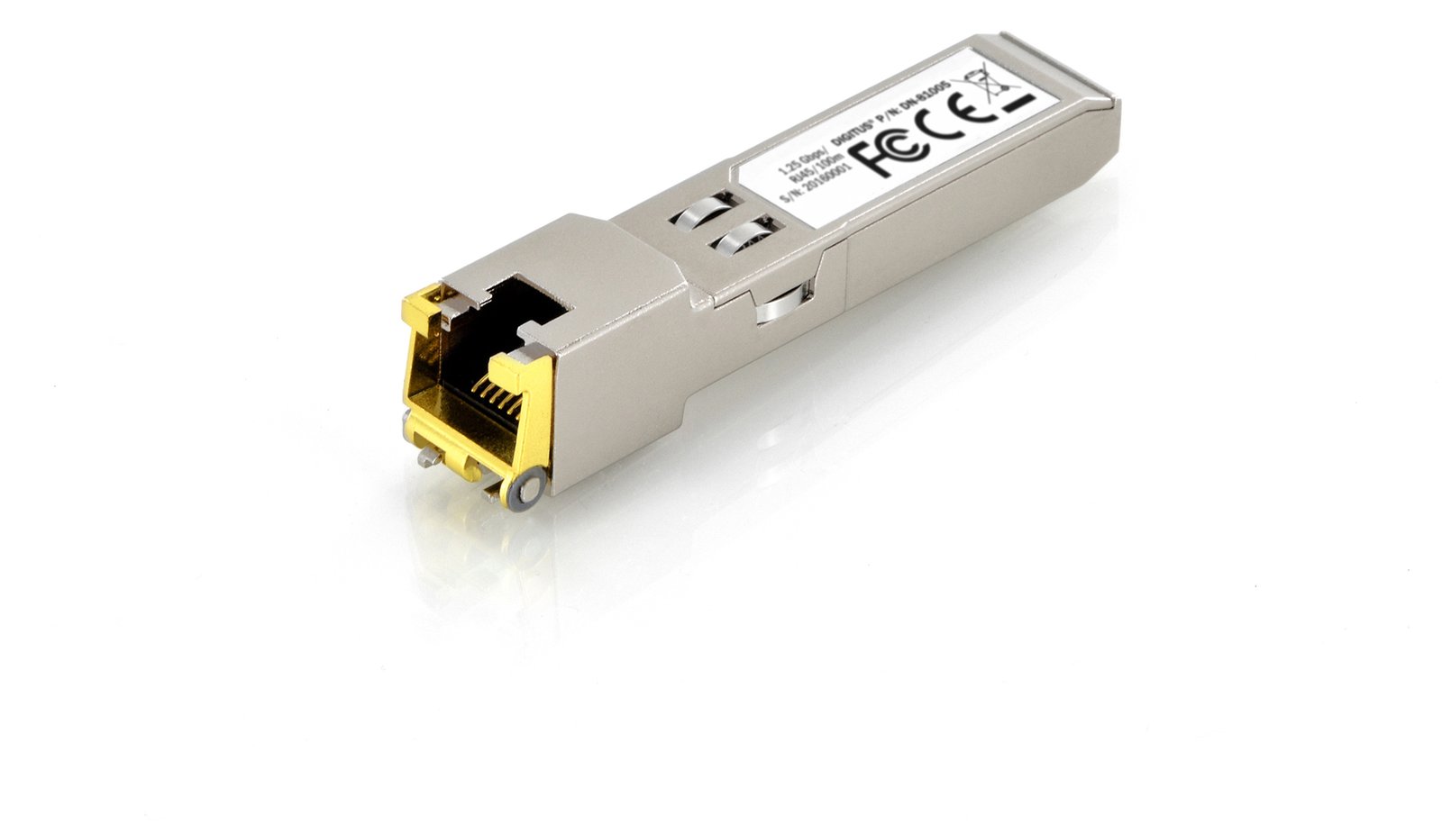 DIGITUS 1,25 Gbps Kupfer SFP-Modul, RJ45