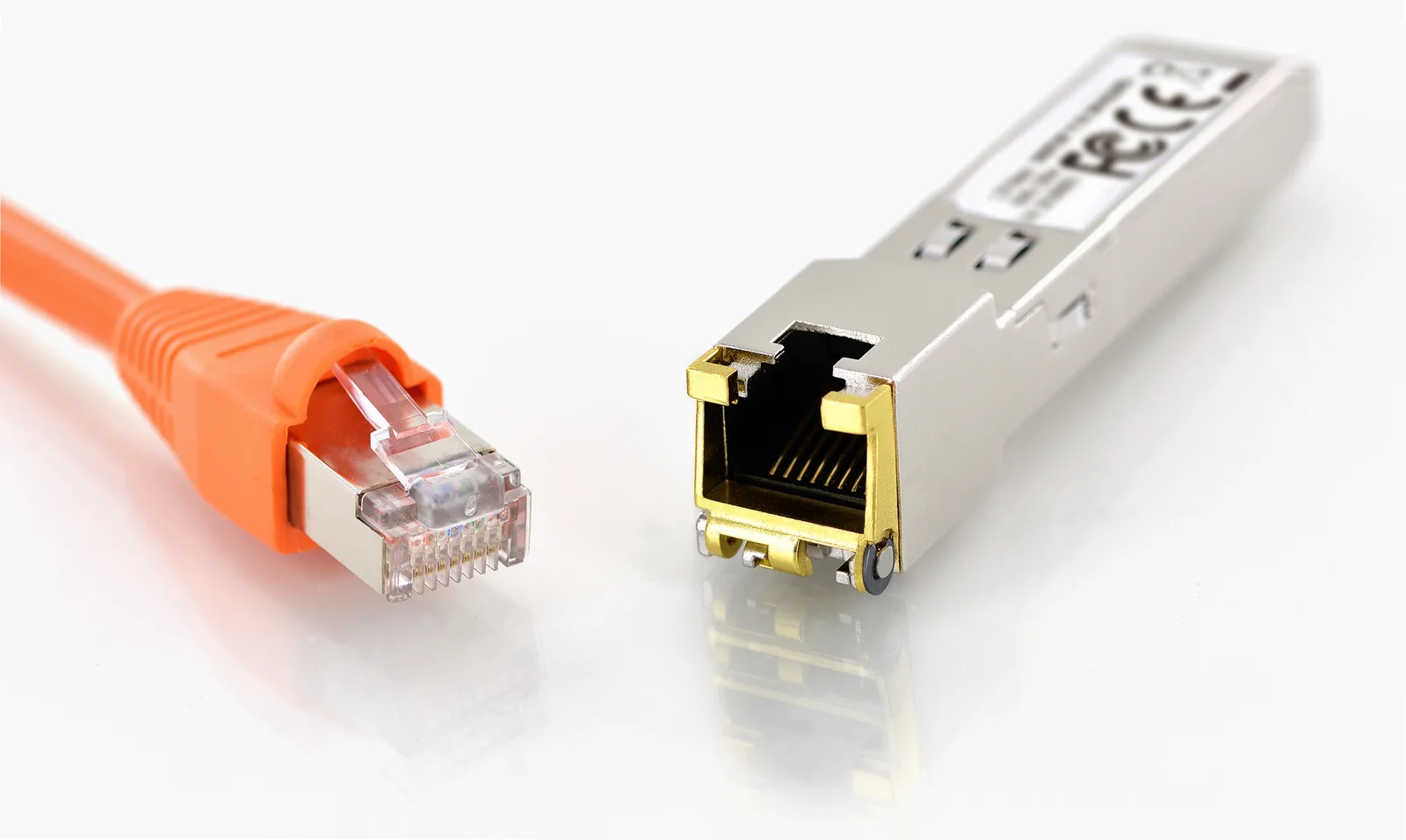 DIGITUS 1,25 Gbps Kupfer SFP-Modul, RJ45, Ansicht 3