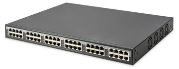 DIGITUS 24-Port Gigabit Ethernet PoE+ Injektor, 802.3af/at, 370 W von LumaTech