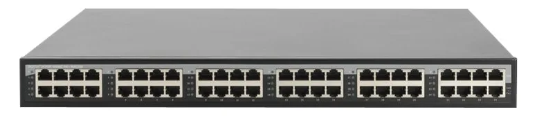 DIGITUS 24-Port Gigabit Ethernet PoE+ Injektor, 802.3af/at, 370 W, Ansicht 3