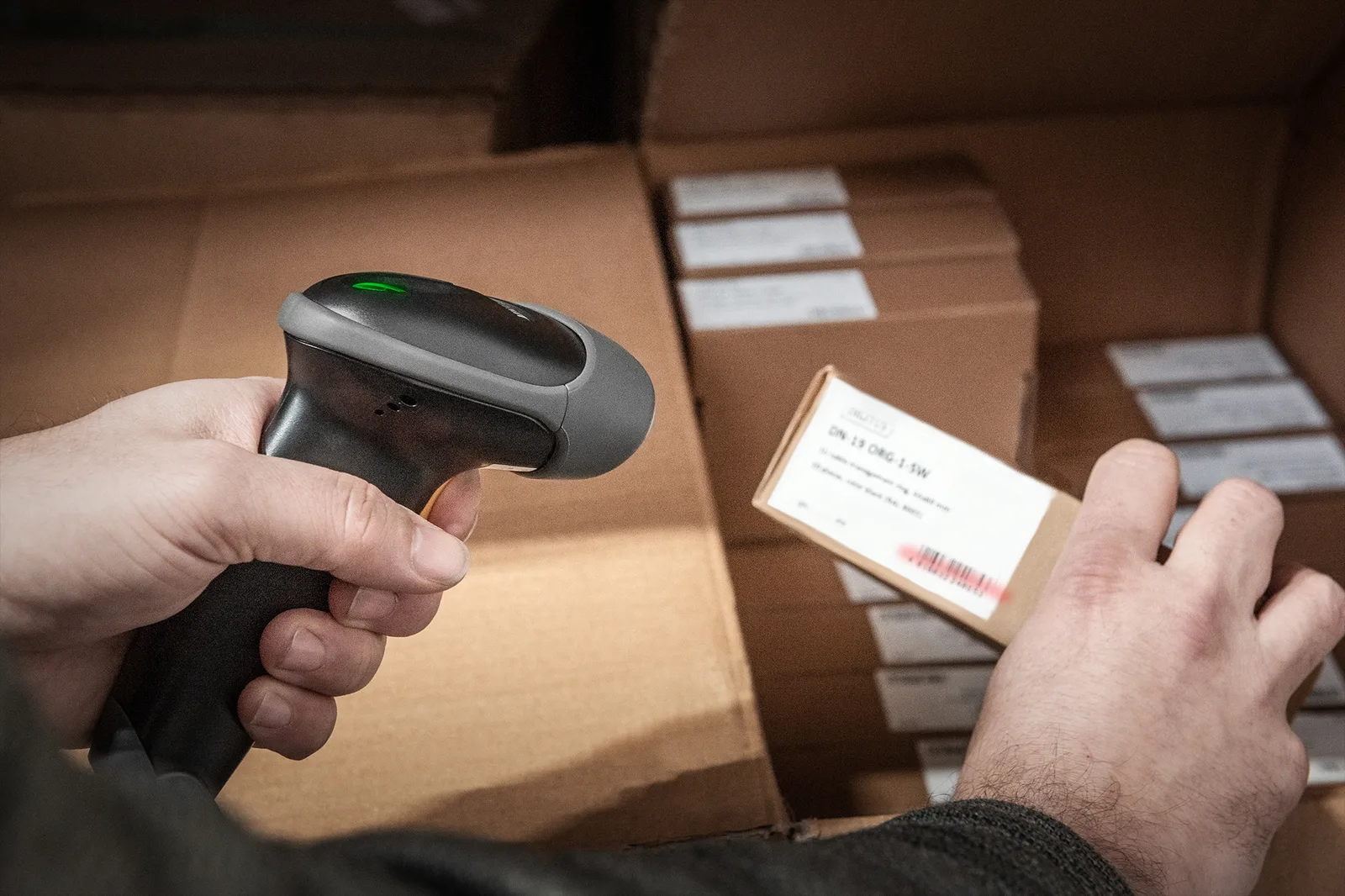 DIGITUS 2D Barcode Handscanner, QR-Code kompatibel, Ansicht 2