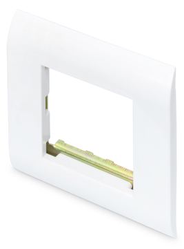 DIGITUS 80 x 80mm Rahmen für Blenden und Frontplatten von LumaTech