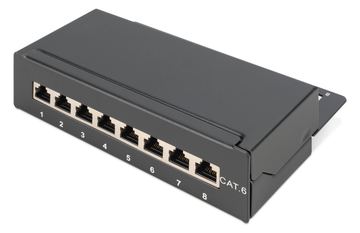 DIGITUS Desktop CAT 6, Klasse E Patch Panel, geschirmt von LumaTech