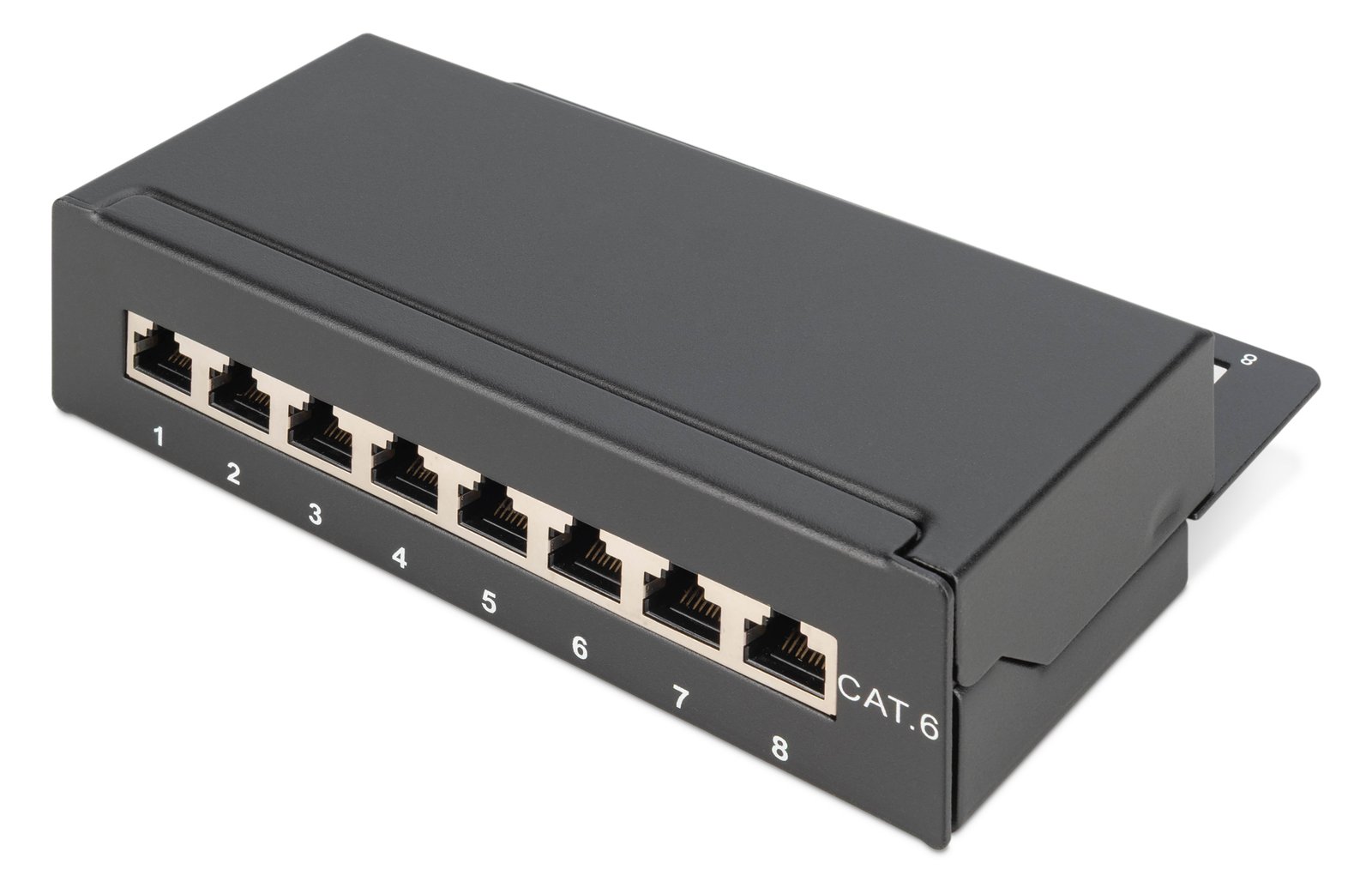 DIGITUS Desktop CAT 6, Klasse E Patch Panel, geschirmt