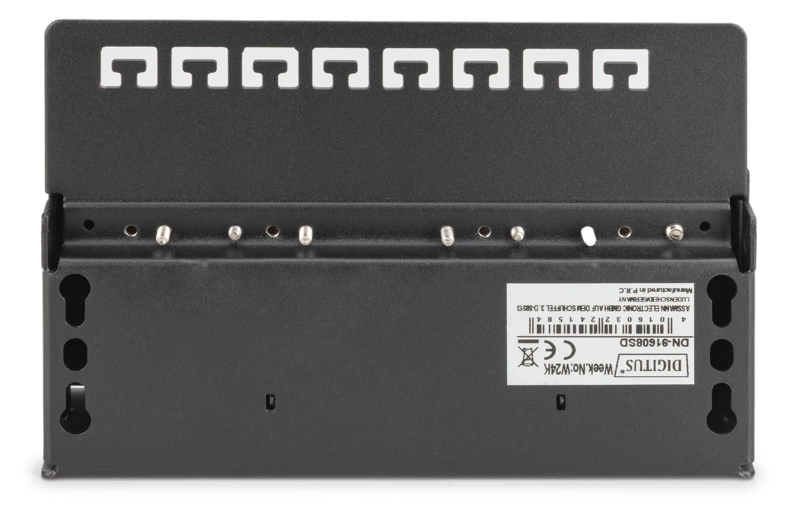 DIGITUS Desktop CAT 6, Klasse E Patch Panel, geschirmt, Ansicht 2