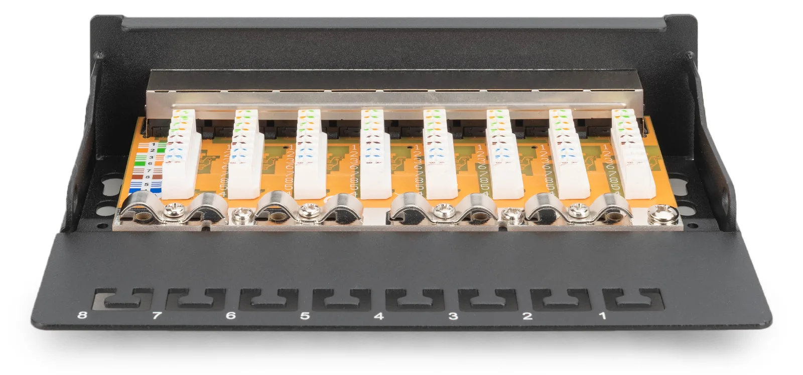 DIGITUS Desktop CAT 6, Klasse E Patch Panel, geschirmt, Ansicht 3
