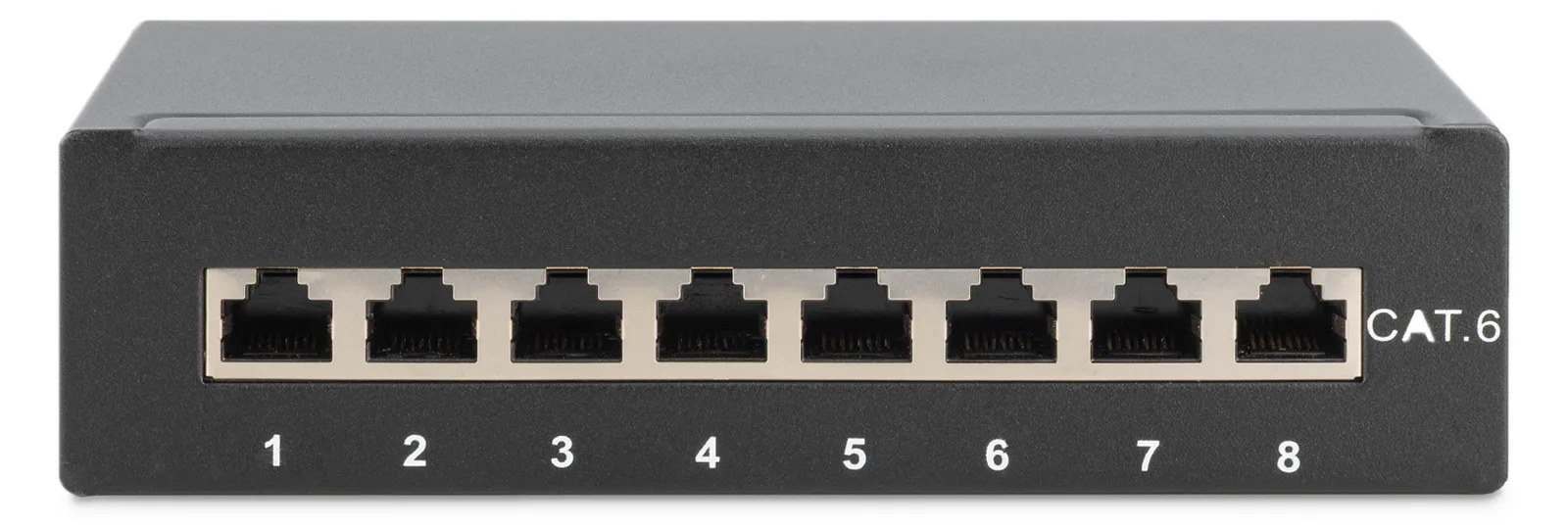 DIGITUS Desktop CAT 6, Klasse E Patch Panel, geschirmt, Ansicht 4
