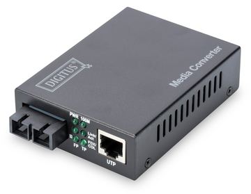 DIGITUS Fast Ethernet Medienkonverter, RJ45 / SC von LumaTech