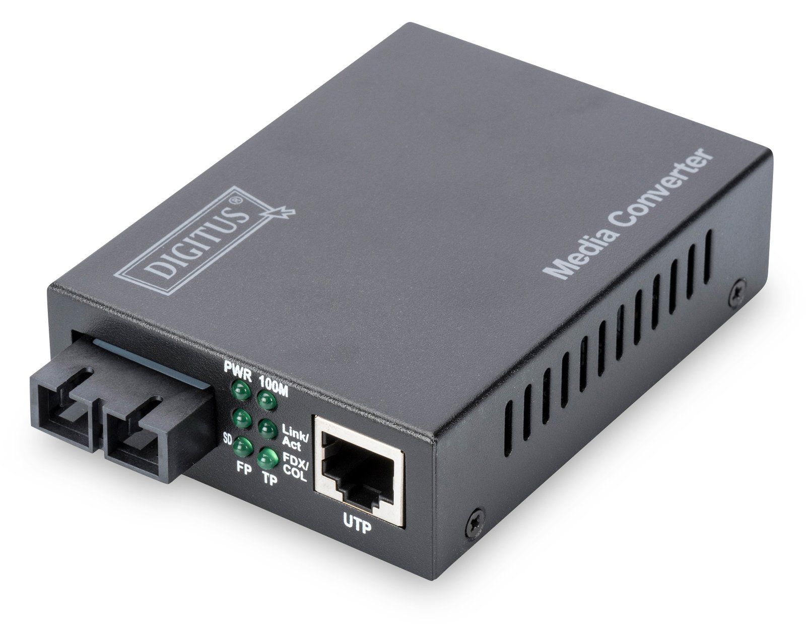 DIGITUS Fast Ethernet Medienkonverter, RJ45 / SC