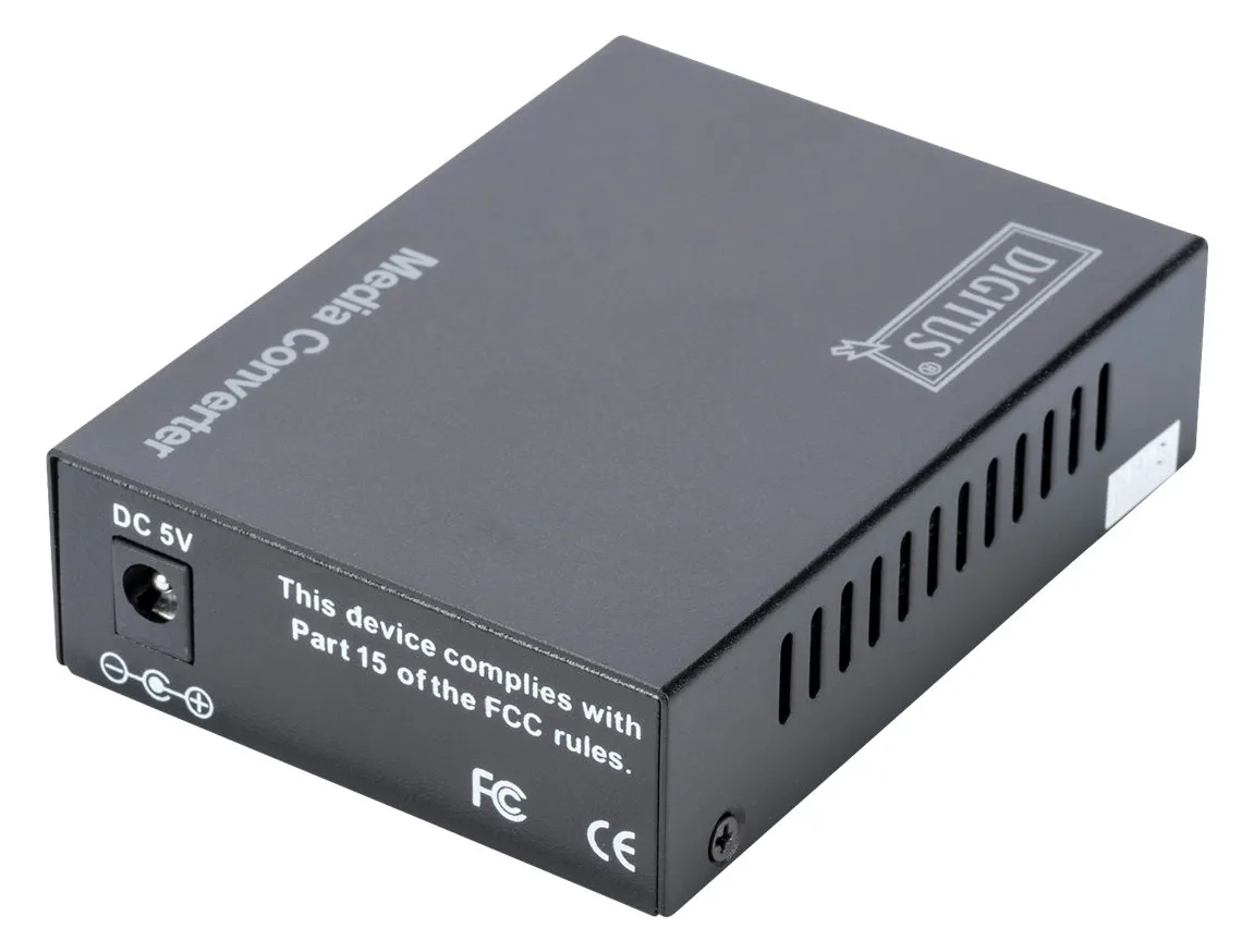 DIGITUS Fast Ethernet Medienkonverter, RJ45 / SC, Ansicht 2