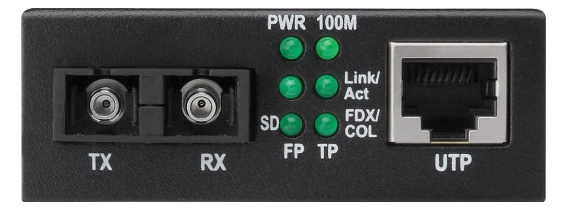 DIGITUS Fast Ethernet Medienkonverter, RJ45 / SC, Ansicht 3