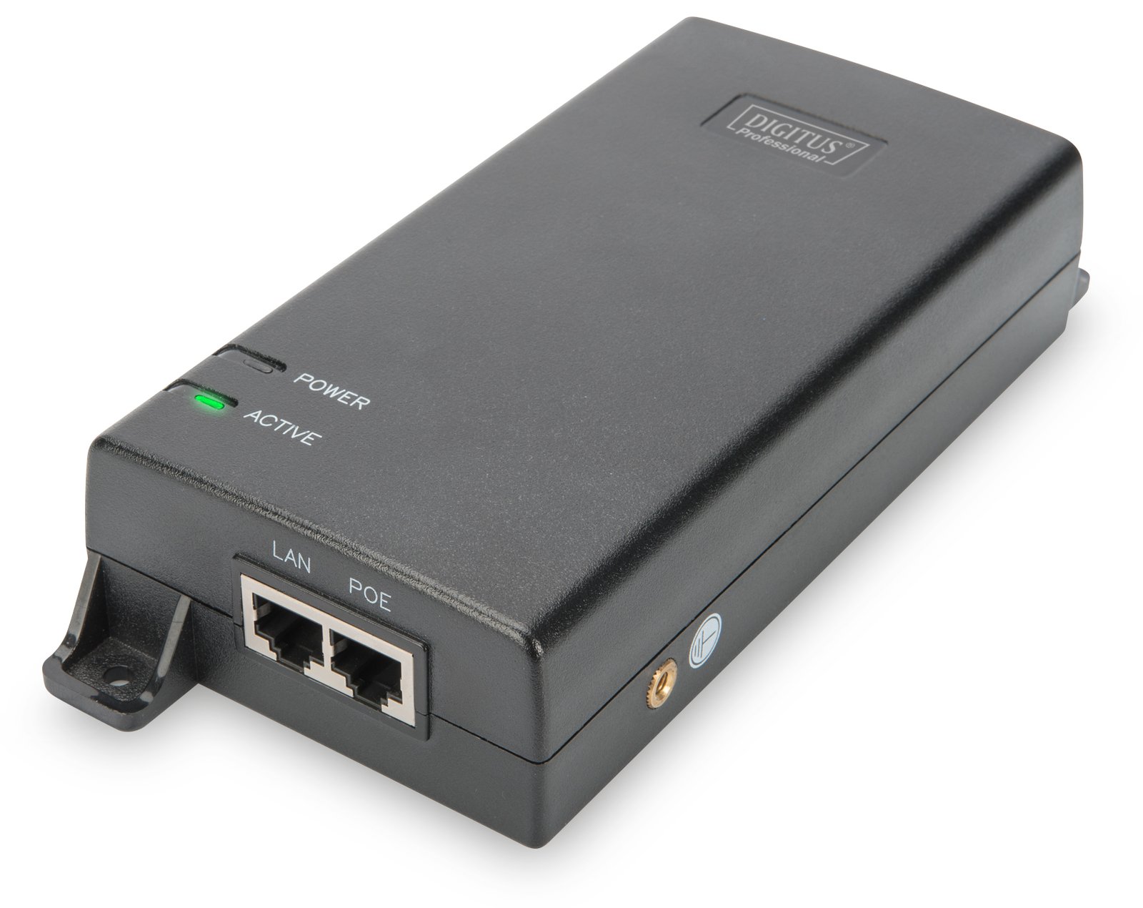 DIGITUS Gigabit Ethernet PoE Ultra Injektor, 802.3af/at, 60 W