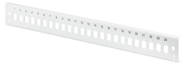 DIGITUS Glasfaser Spleißbox Frontblende, Schnellverschluss, 24x LC DX, SC SX, E2000 SX von LumaTech