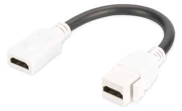DIGITUS HDMI 2.0 Keystone Modul mit 12 cm Zuleitung (Buchse/Buchse) von LumaTech