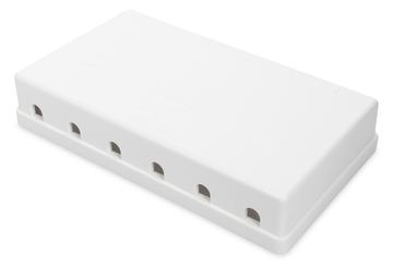 DIGITUS Konsolidierungs-Punkt Gehäuse für 6x Keystone Module von LumaTech