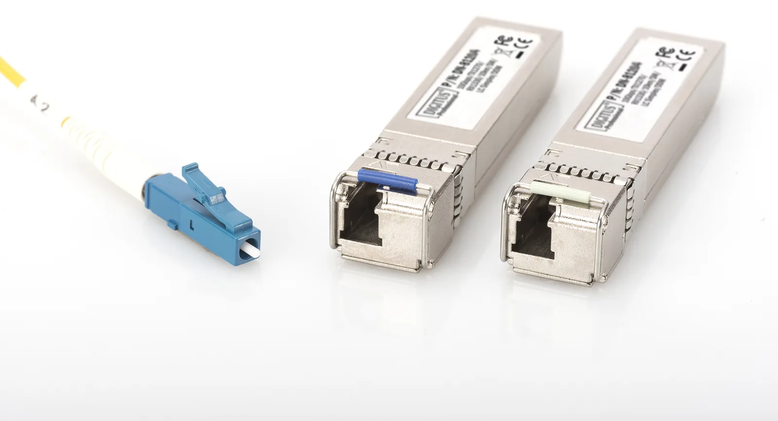 DIGITUS SFP+ 10 Gbps Bi-direktionales Modul, Singlemode, TX1270/RX1330, 10 km, Ansicht 2
