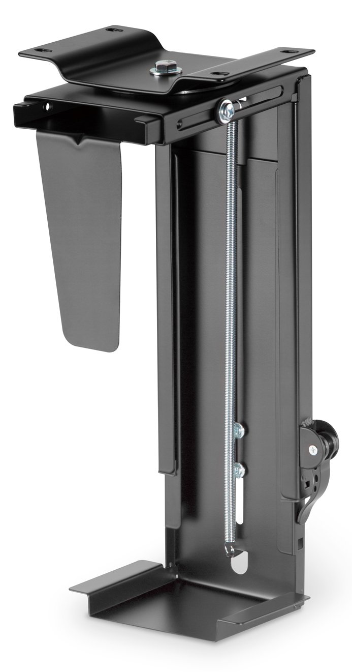DIGITUS Universal PC-Halterung für Schreibtischmontage mit Easy-Locking
