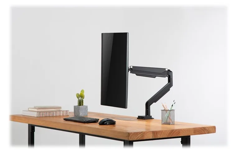 DIGITUS Universal Single Monitorhalter mit Gasdruckfeder und Klemmbefestigung, Ansicht 4