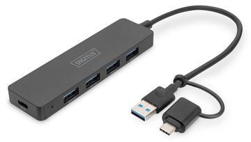 DIGITUS USB 3.0 Hub 4-Port, Slim Line von LumaTech