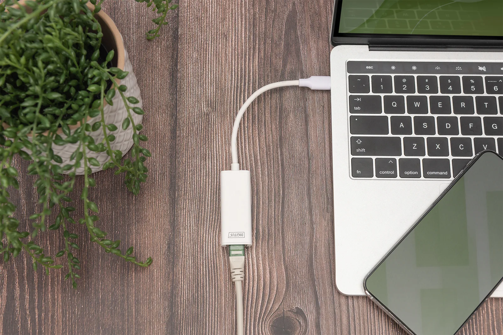 DIGITUS USB Type-C Gigabit Ethernet Adapter, Ansicht 4