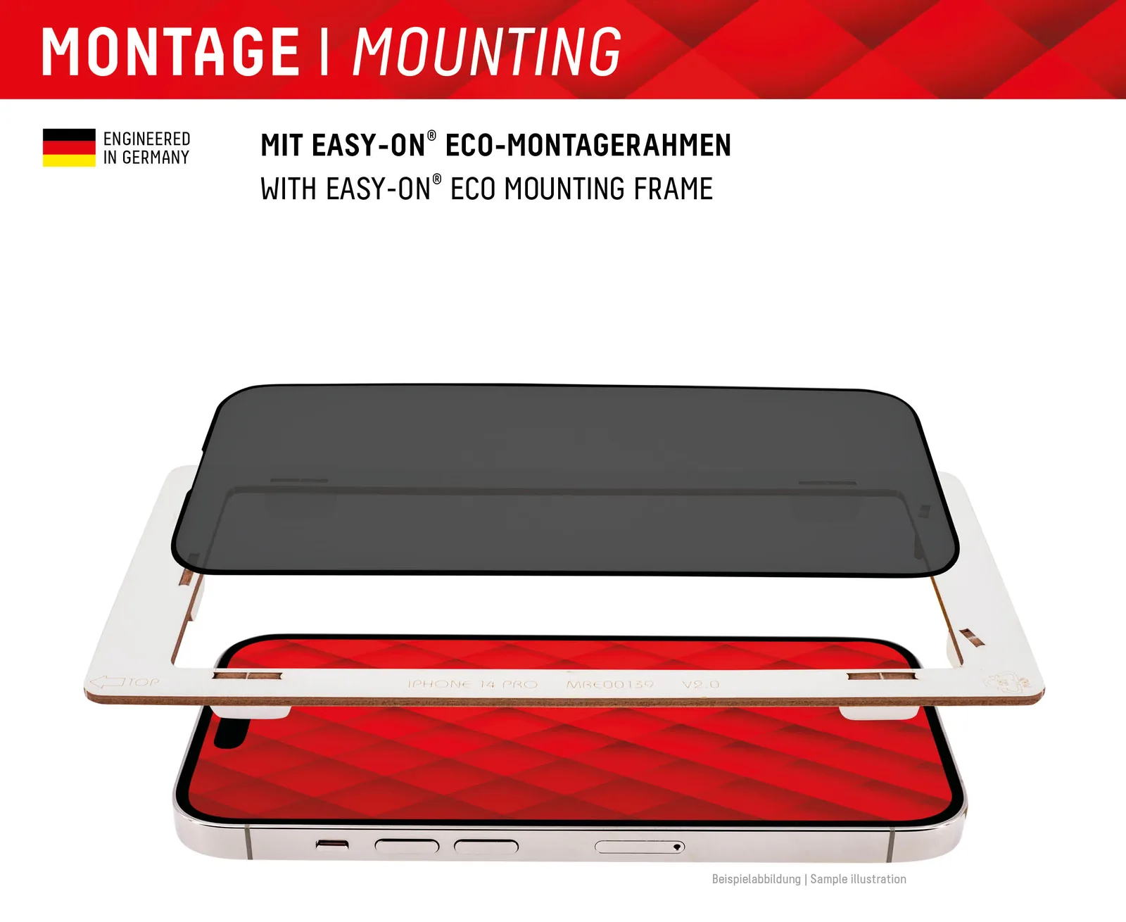DISPLEX Privacy Glass iPhone 15/15 Pro, Ansicht 3