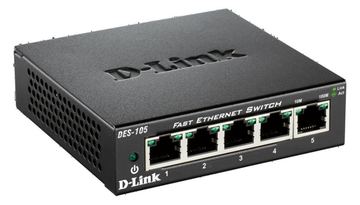 D-Link DES 105 - Switch - 5 x 10/100 - Desktop von LumaTech