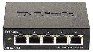D-Link DGS 1100-05V2 - Switch - Smart - 5 x 10/100/1000 von LumaTech