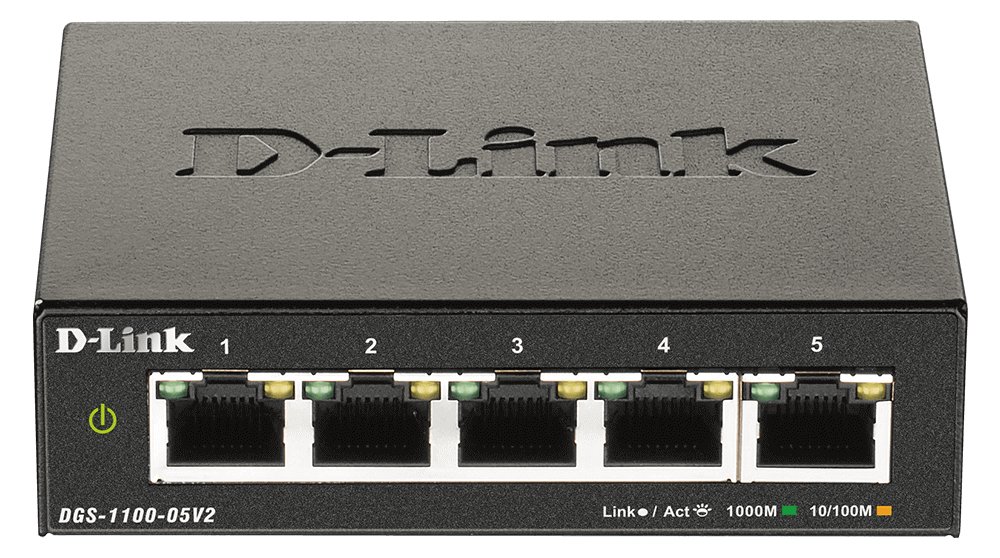 D-Link DGS 1100-05V2 - Switch - Smart - 5 x 10/100/1000 von LumaTech