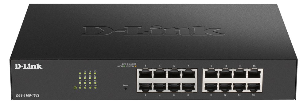 D-Link DGS 1100-16V2 - Switch - Smart - 16 x 10/100/1000