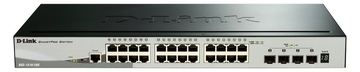 D-Link DGS 1510-28X - Switch - L3 - Smart - 24 x 10/100/1000 + 4 x 10 Gigabit SFP+ von LumaTech