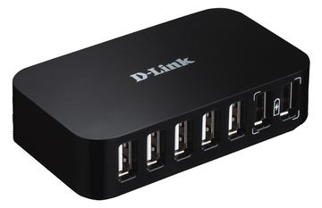 D-Link DUB H7 - Hub - 7 x USB 2.0 - Desktop von LumaTech