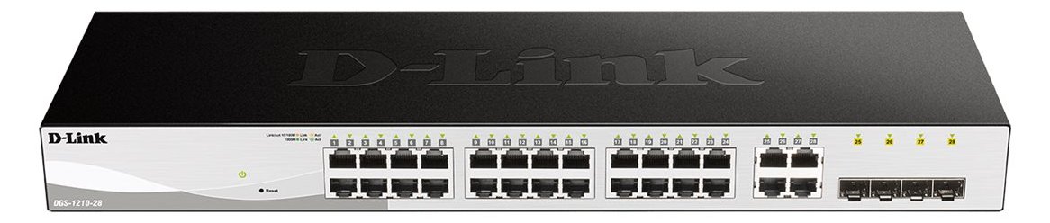 D-Link Switch DGS-1210-28 28 Port - Switch - Glasfaser (LWL)