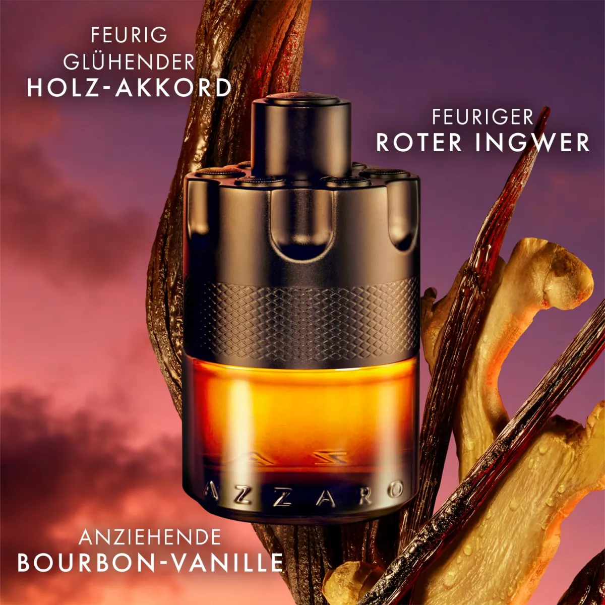Azzaro The Most Wanted Parfum, intensiver, würziger Herrenduft, verführerisches Parfüm für Männer — Bild 2
