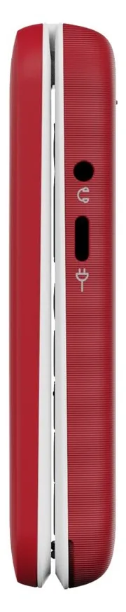 Doro Leva E22 - 4G Feature Phone - RAM 64 MB / Interner Speicher 128 MB - microSD slot - LCD-Display (TFT) - Rot, Ansicht 3